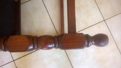 Exquisite, characterful VINTAGE Kiaat Chair